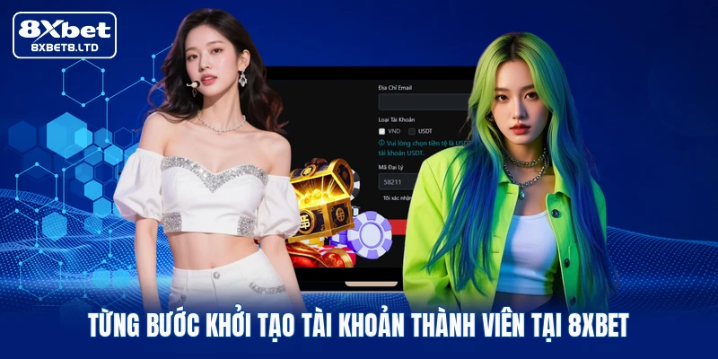 tung buoc khoi tao tai khoan thanh vien tai 8xbet Từng bước khởi tạo tài khoản thành viên tại 8xbet